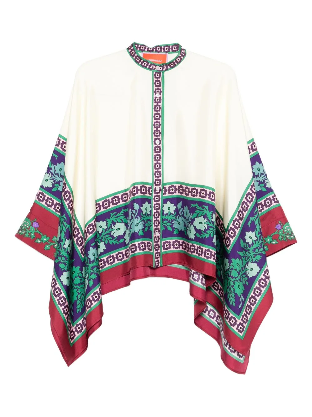 floral-pattern shirt - 1