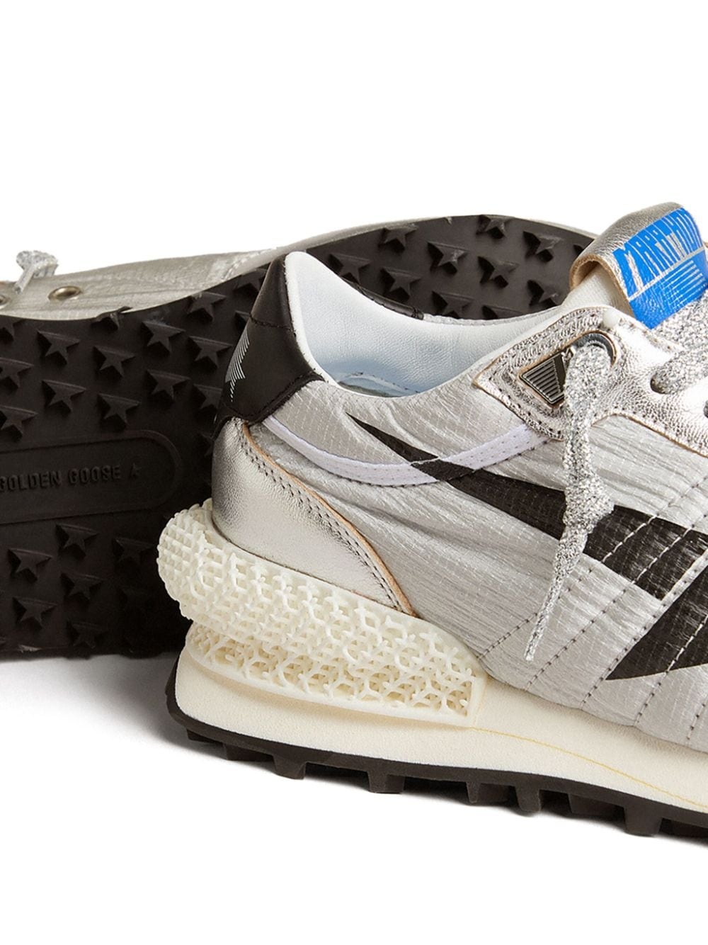 Running Marathon laminated-leather sneakers - 2