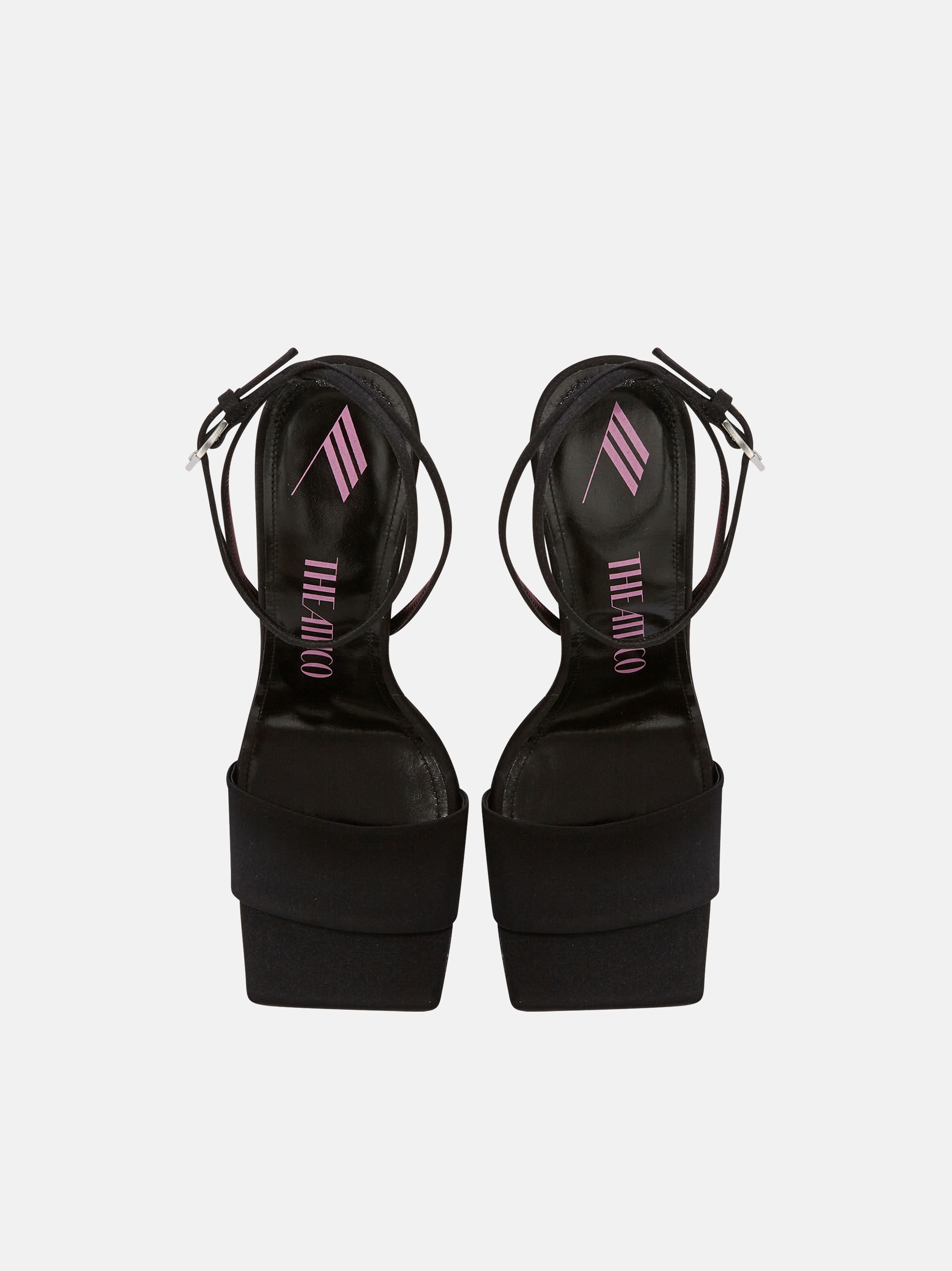''CHEOPE'' BLACK AND PINK SANDAL - 4