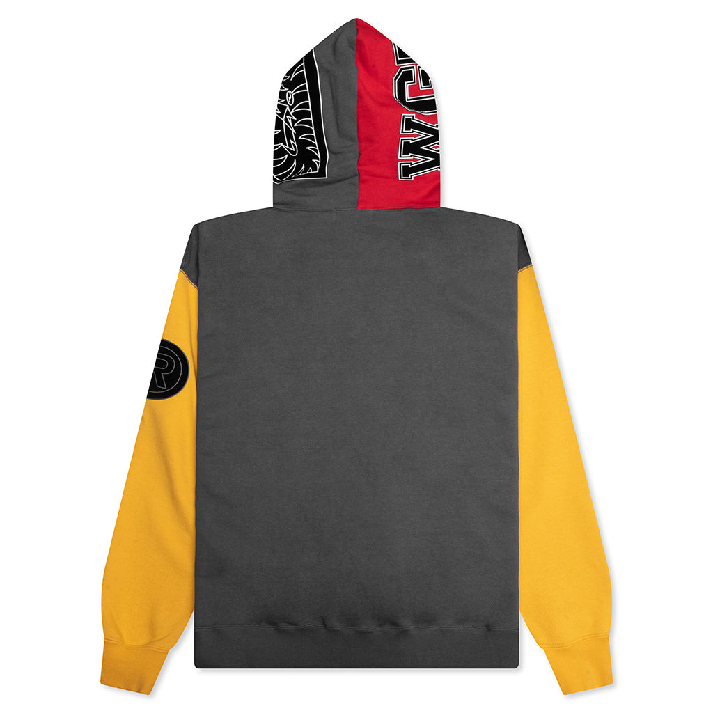 SHARK FULL ZIP HOODIE MALAYSIA - GRAY - 2