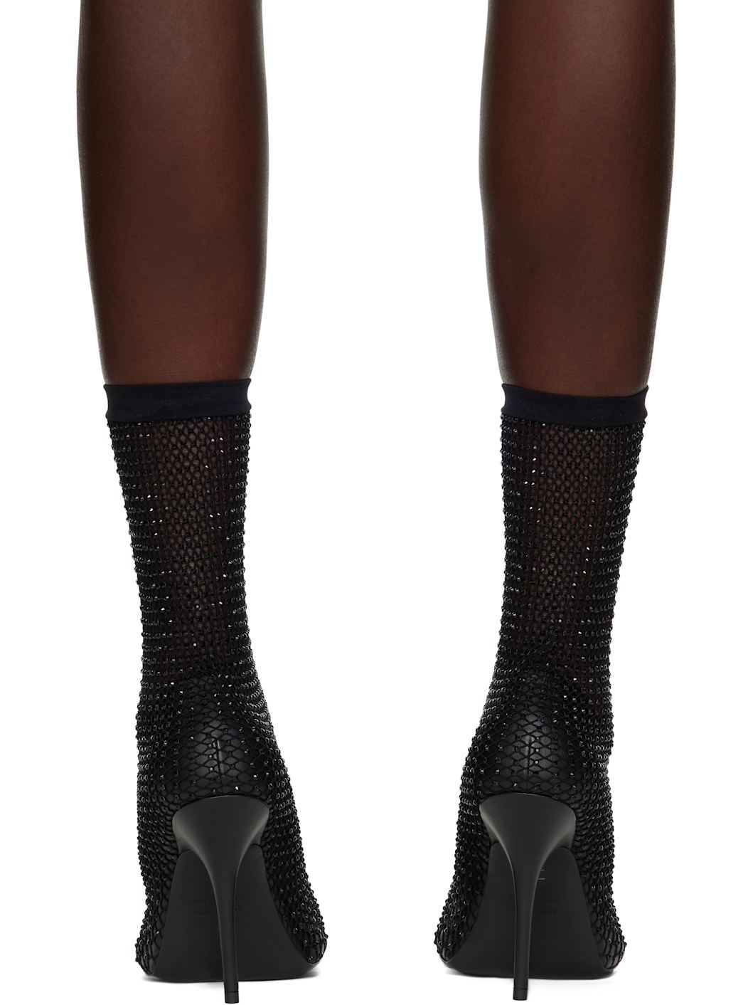 Black Avenue 110mm Bootie Heels - 2