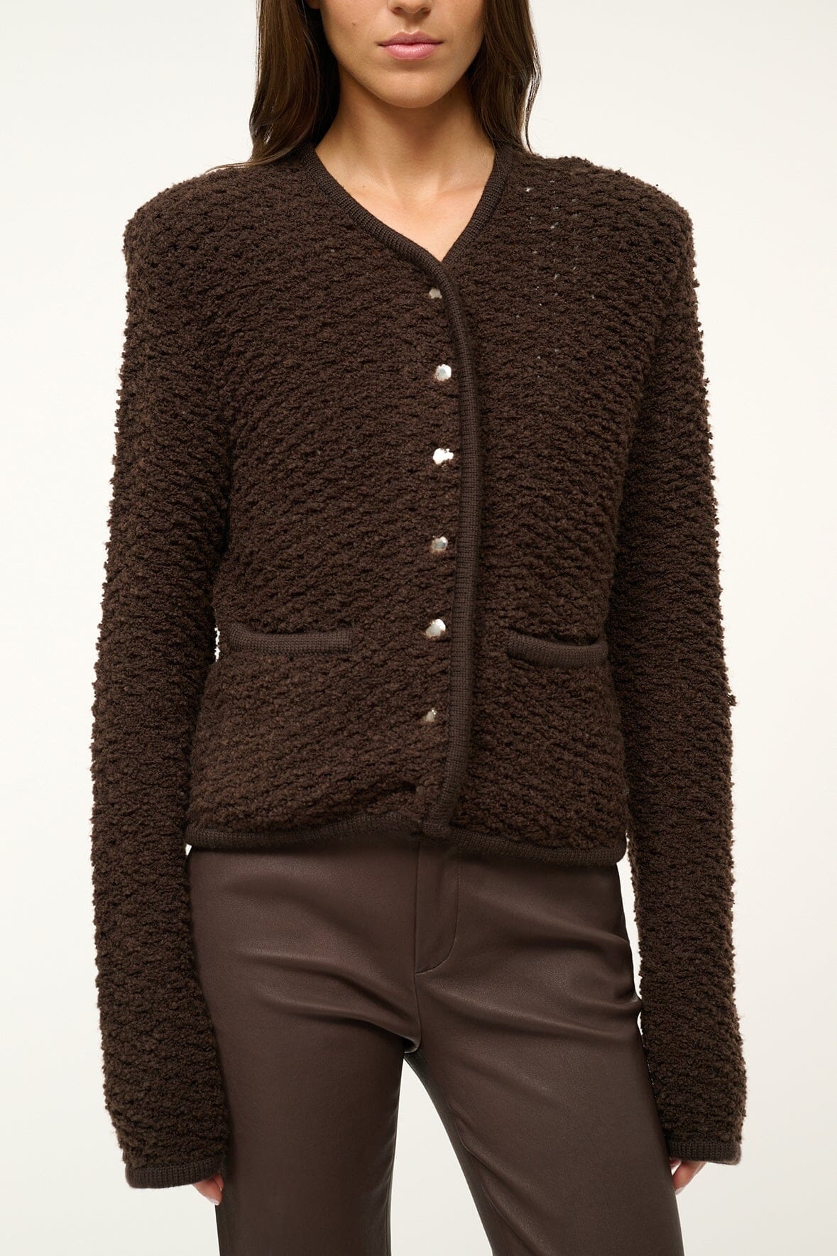 STAUD LISSON JACKET EARTH - 4