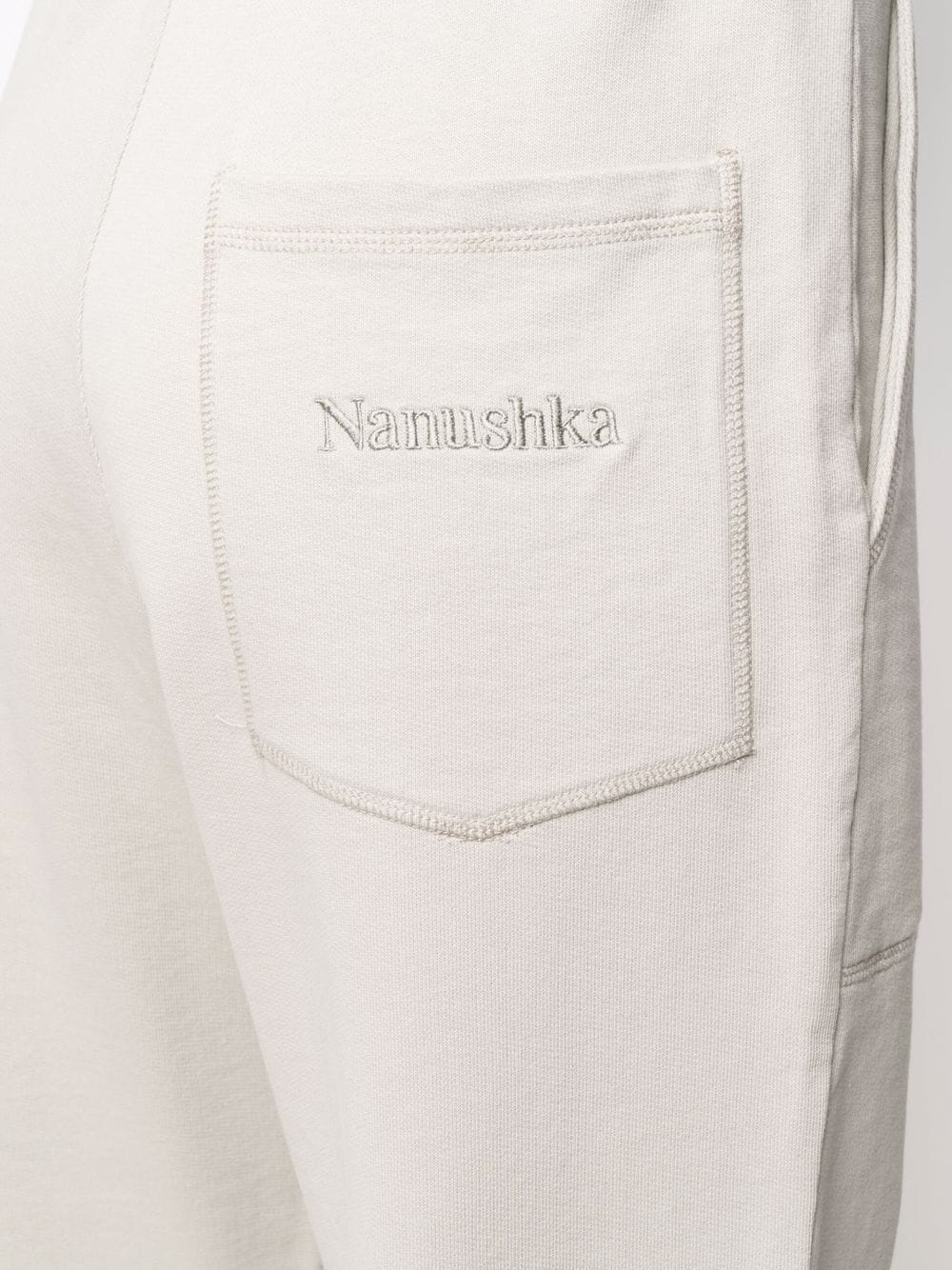logo-embroidered track pants - 5