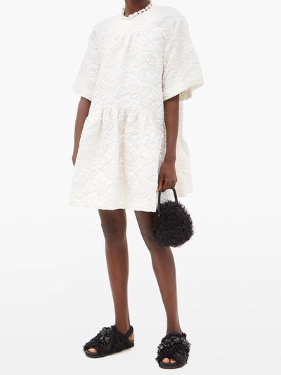 Simone Rocha Faux fur and tinsel bag outlook