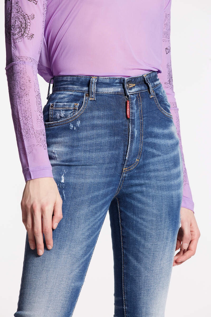 DARK FADE WASH SURFER FLARE - 4