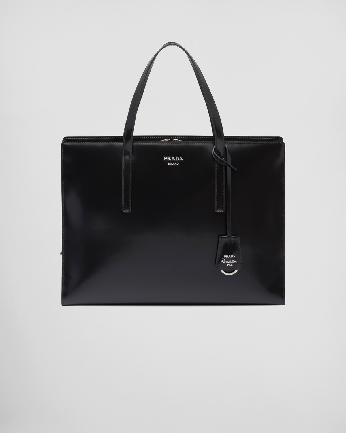 Prada Prada Re-Edition 1995 brushed-leather large handbag