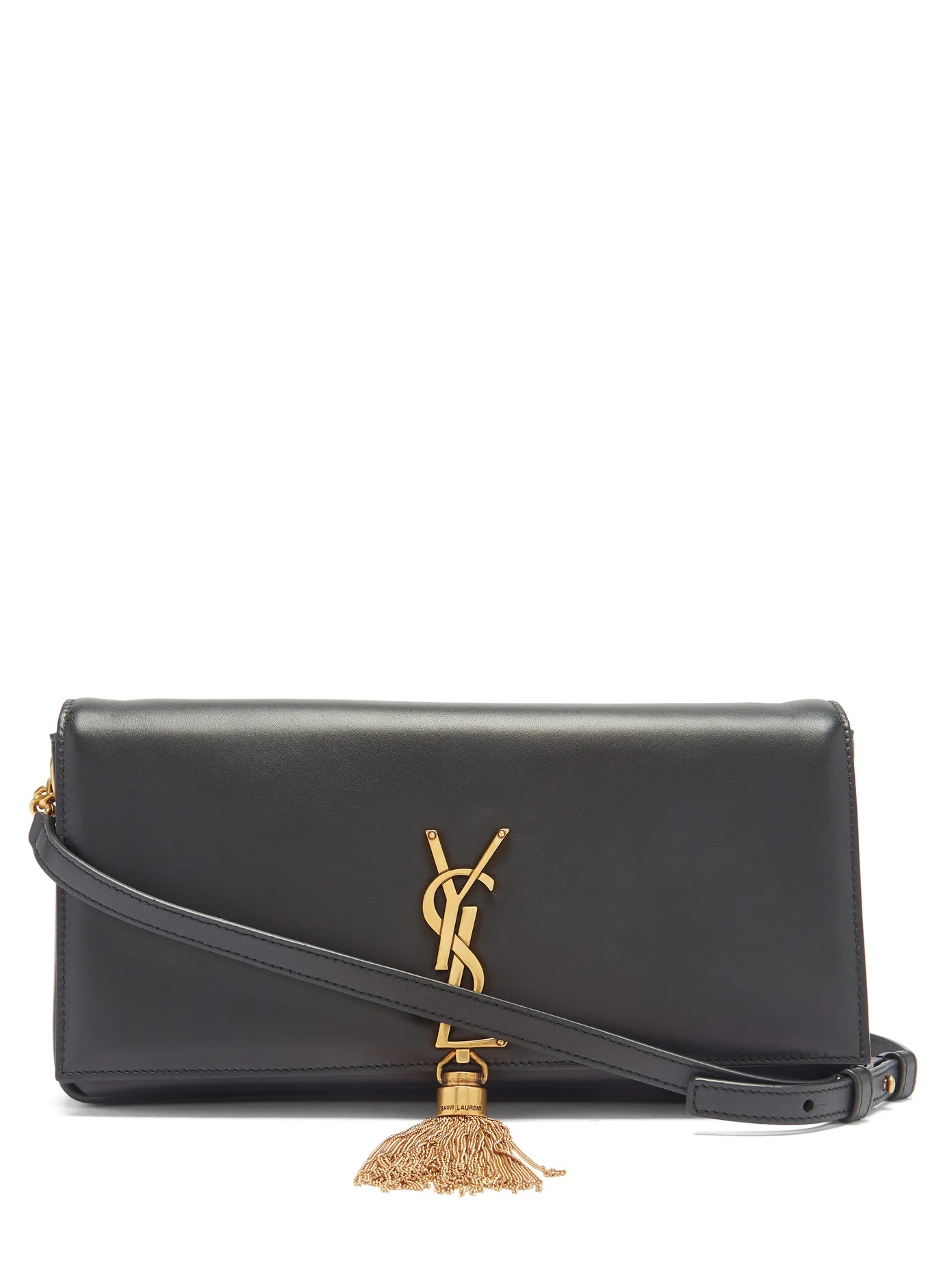 Kate tasselled leather cross-body bag - 1