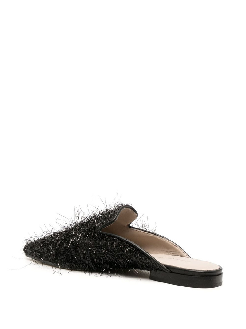 textured-finish square-toe mules 3