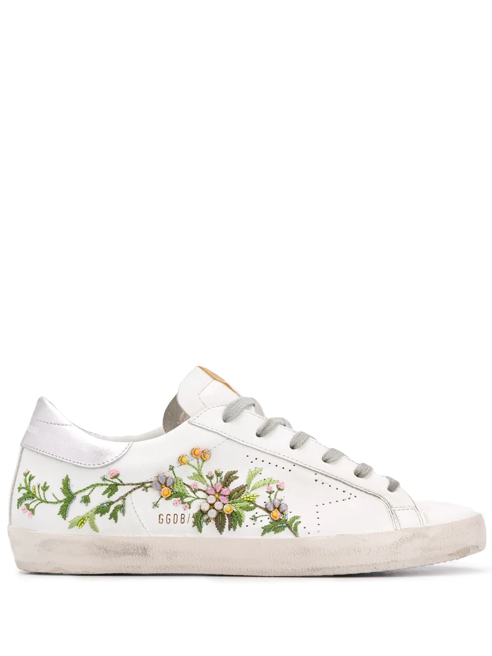 floral Superstar sneakers - 1