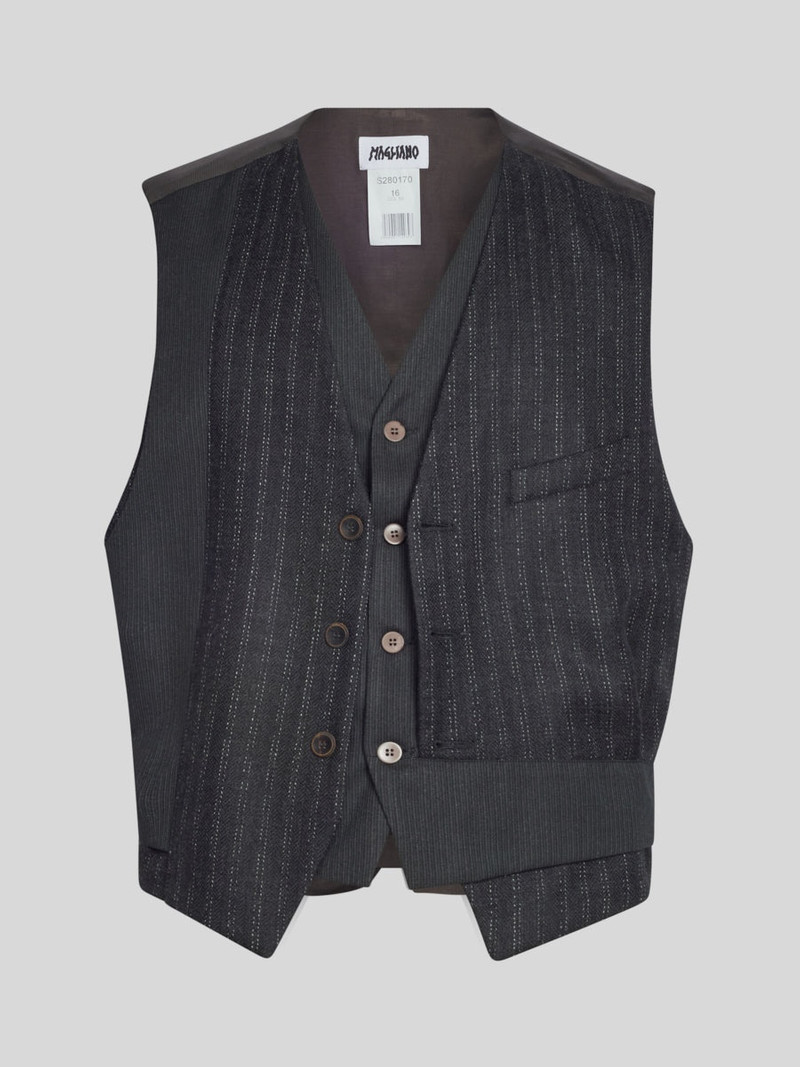 Double Vest Black 1