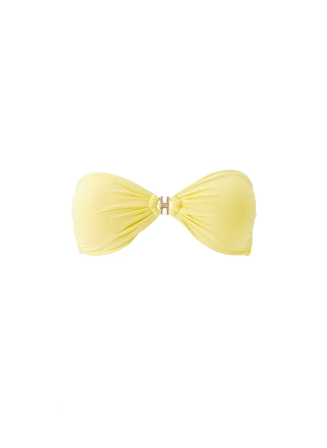 ISTANBUL YELLOW BIKINI TOP - 1
