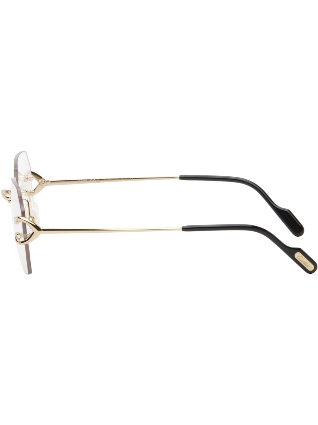Gold 'Signature C de Cartier' Glasses - 3