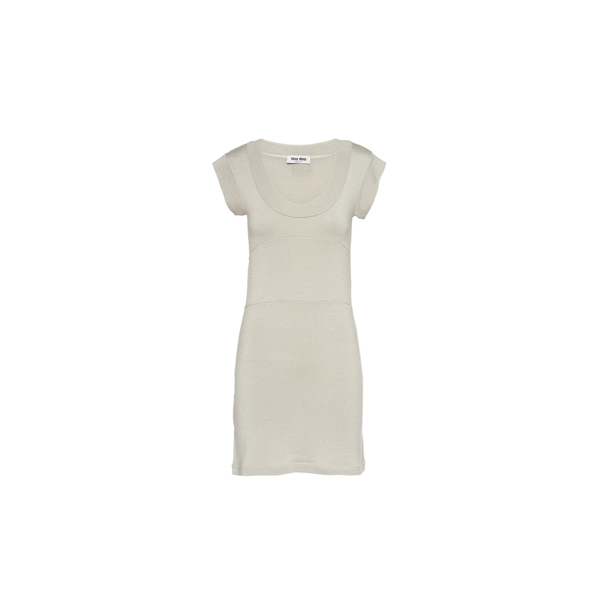 Cashmere and silk dress - 1