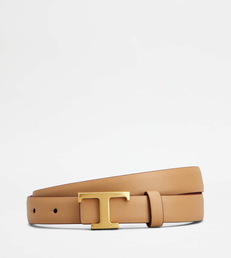 T TIMELESS REVERSIBLE BELT IN LEATHER 1