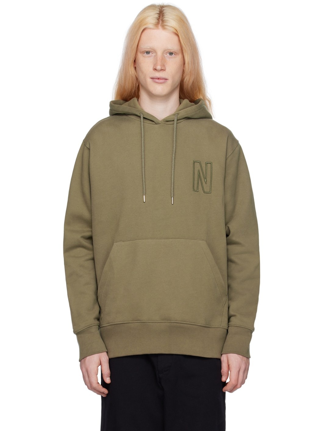 Khaki Arne Hoodie - 1