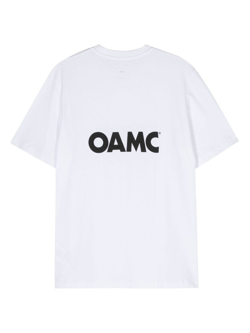 OAMC Introvert-print cotton T-shirt outlook