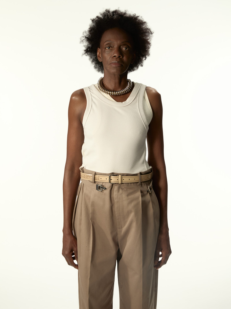 MAGLIANO Nudo Wrapped Tanktop White outlook