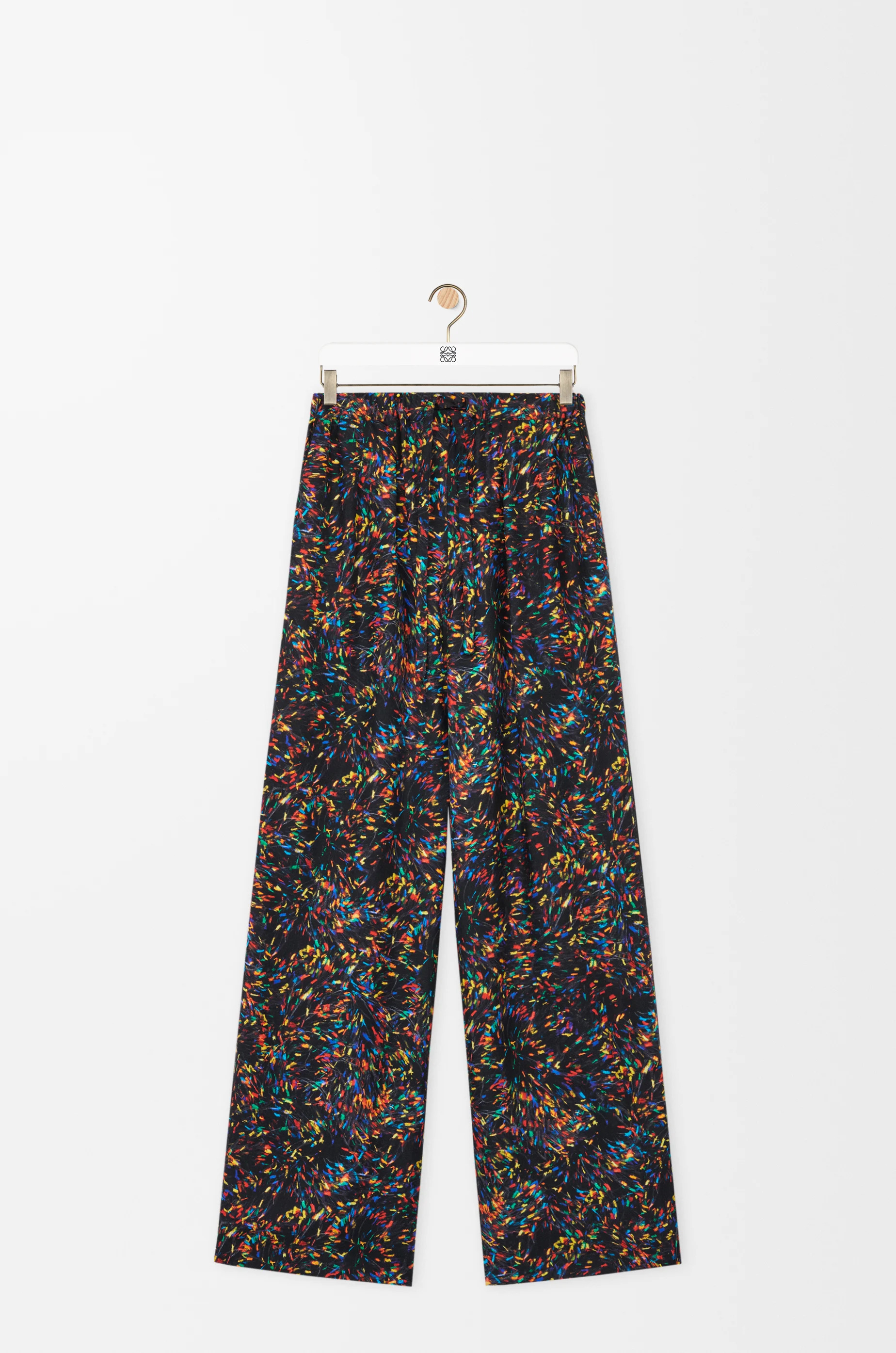Pyjama trousers in silk - 1