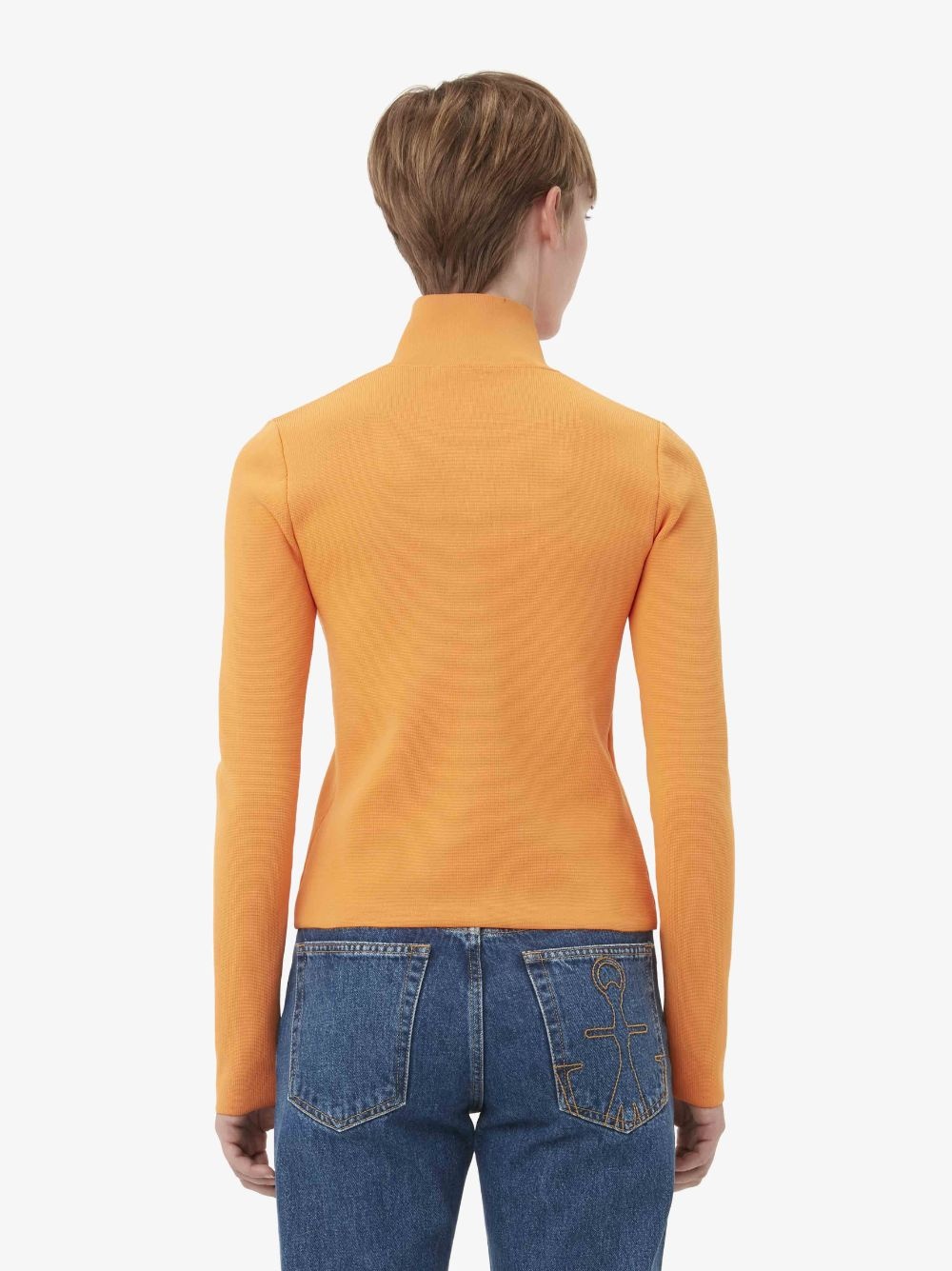 FITTED ZIP UP CARDIGAN - 3