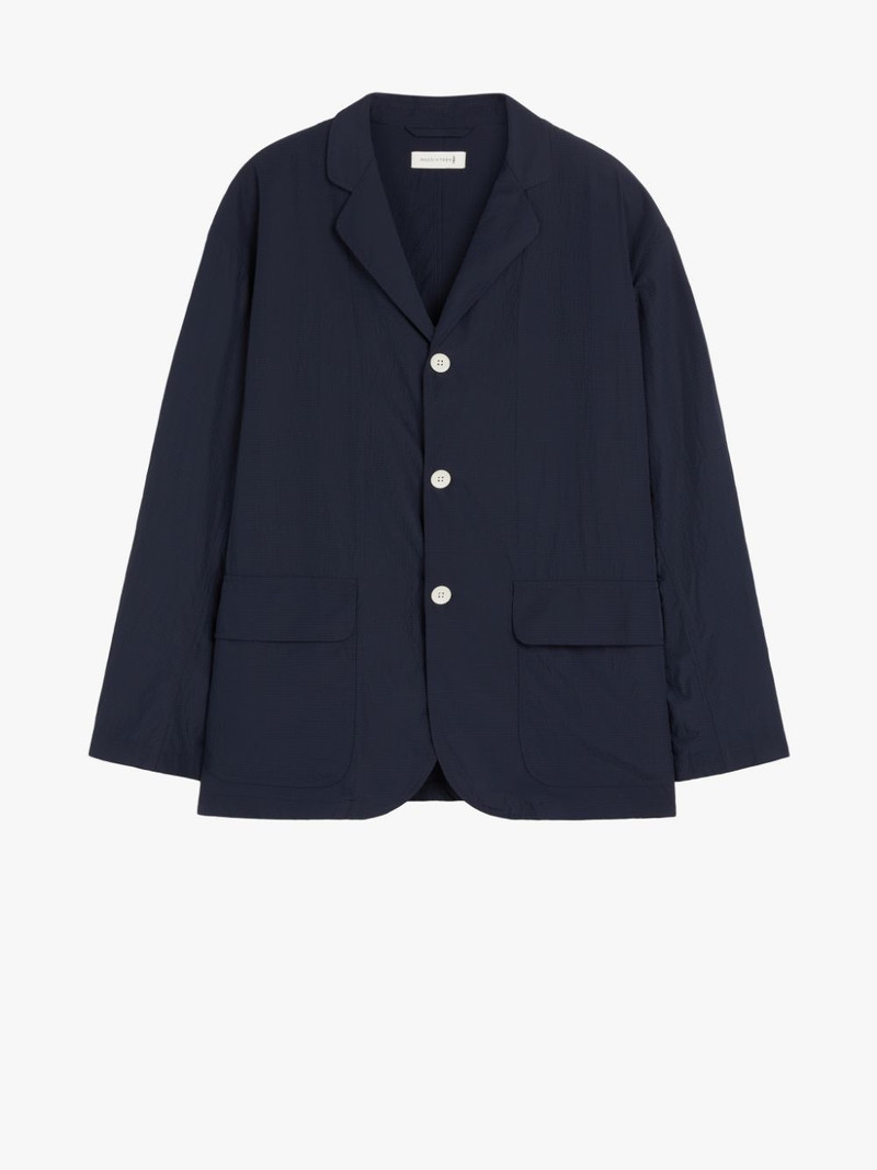 CAPTAIN NAVY NYLON JACKET | GSM-200 1