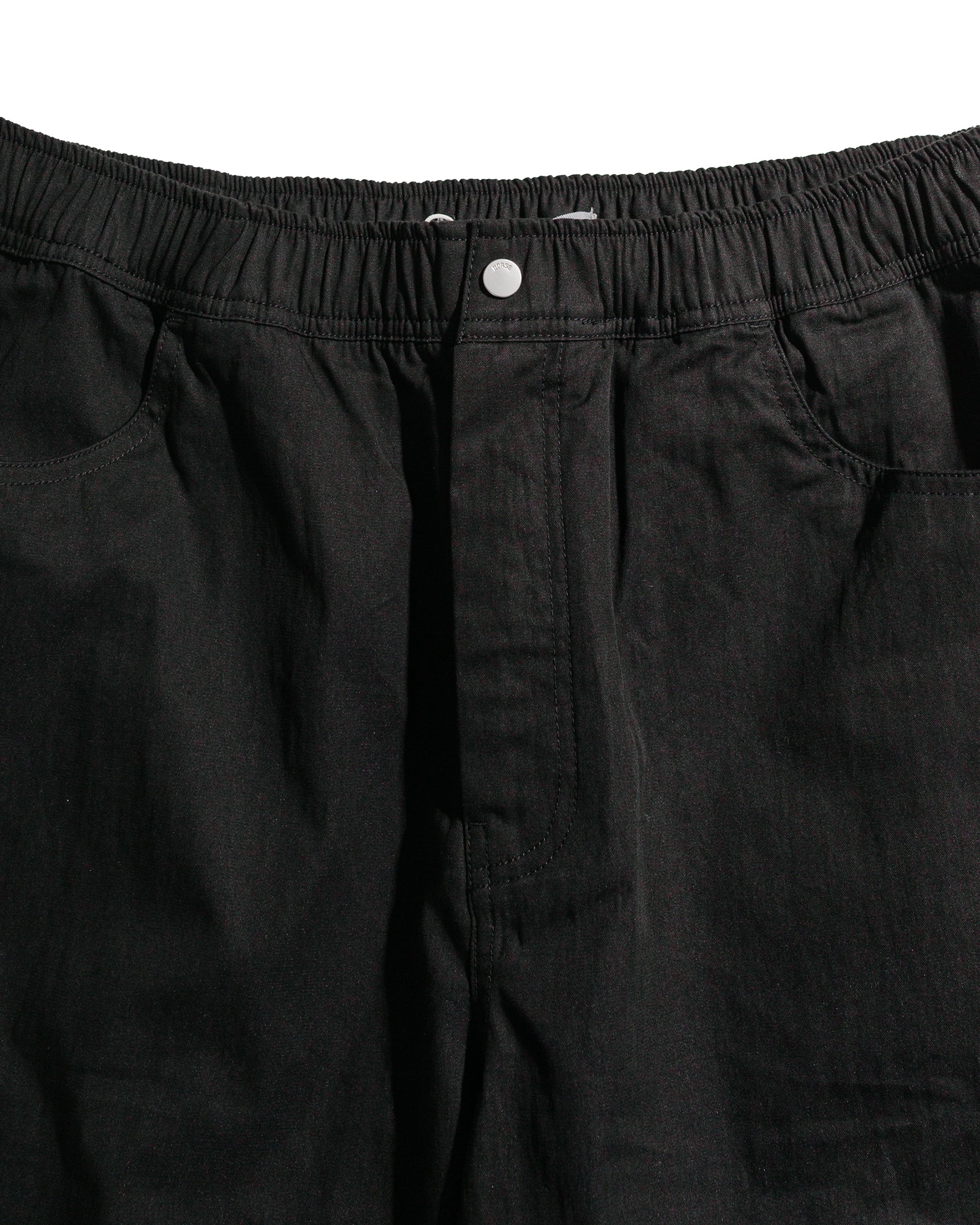 Ragnar Fine Broken Twill Shorts Black - 5