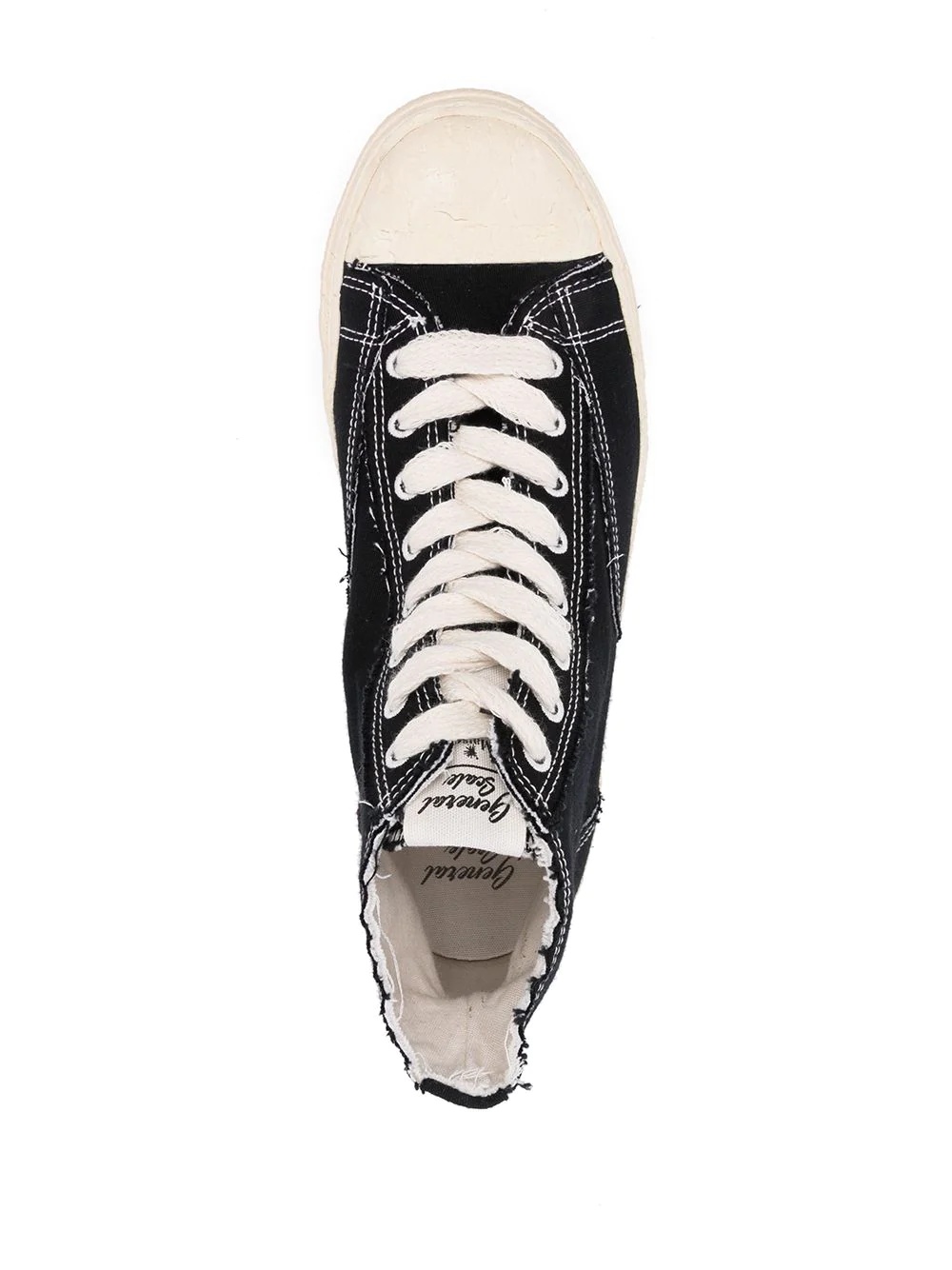 General Scale lace-up high-top sneakers - 4