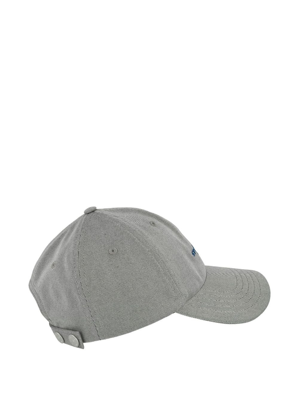 logo-lettering baseball cap - 5