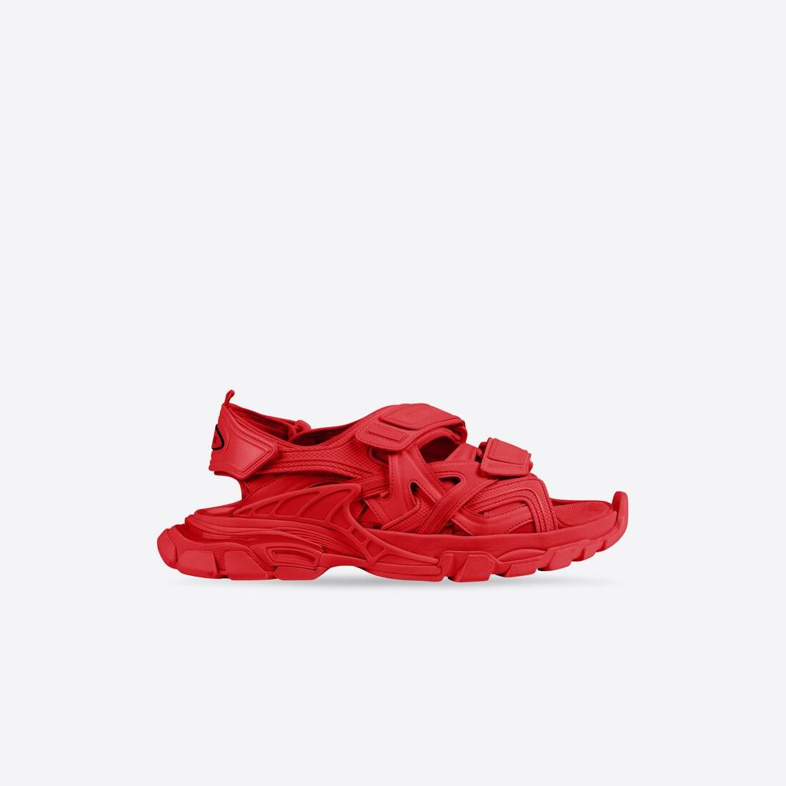 Men's Track Sandal in Red - 1