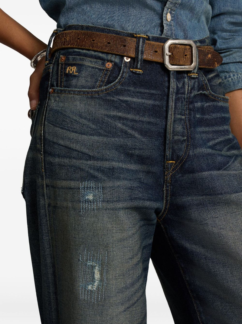 distressed-effect jeans 5