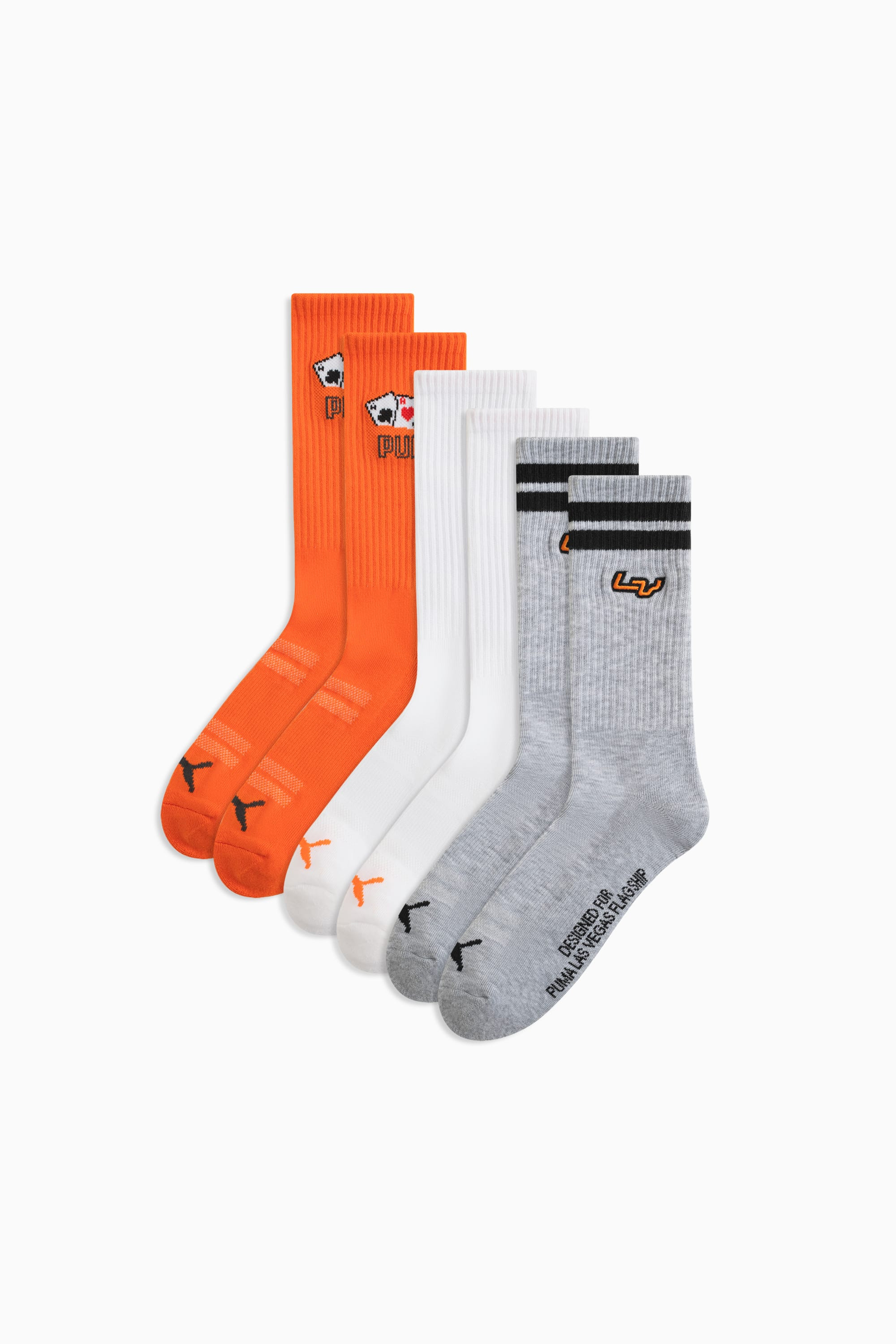 Las Vegas Men's Crew Socks (3-Pack) - 1