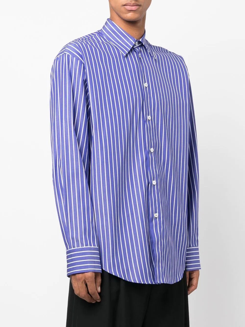 striped long-sleeve shirt - 4