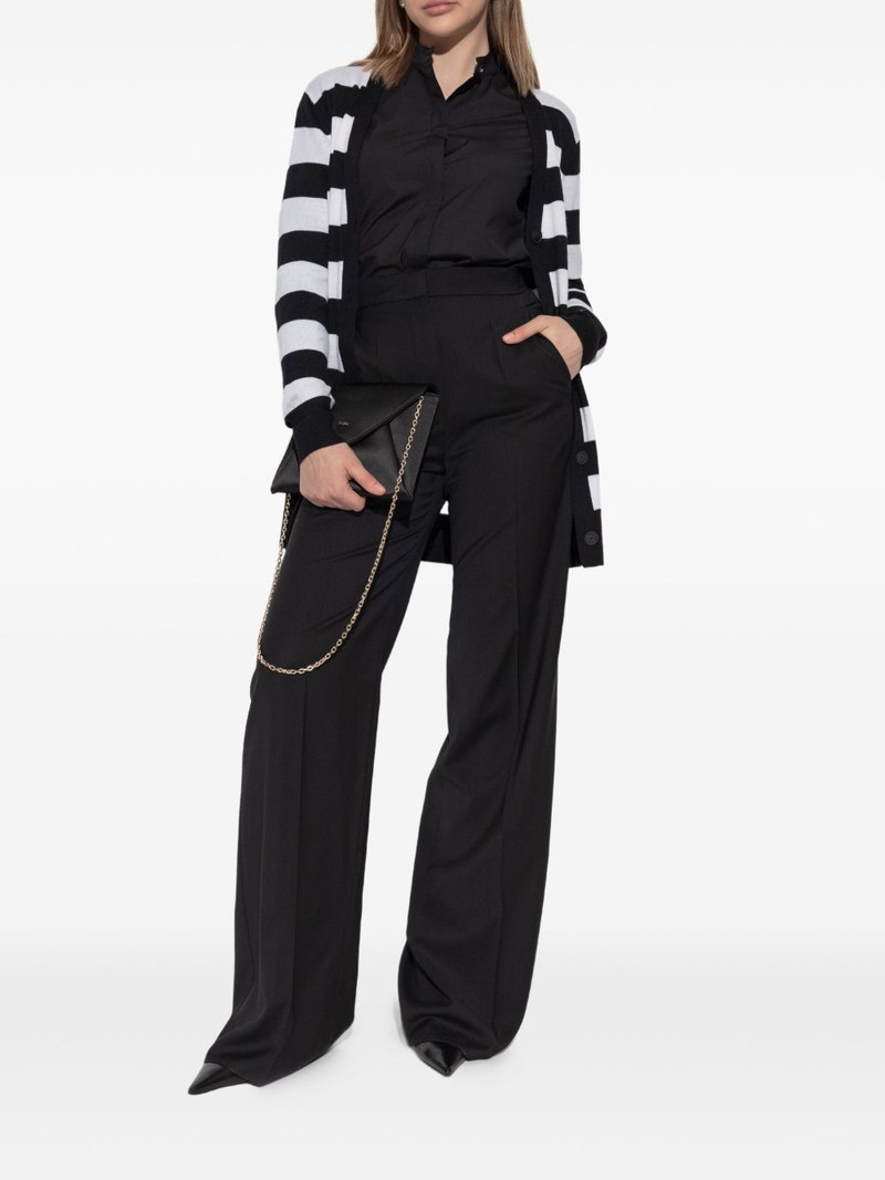 Max Mara striped button-up cardigan outlook