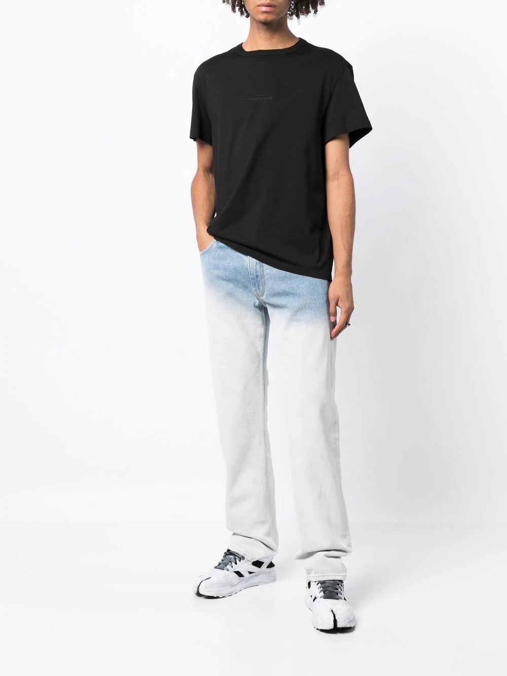 crew neck short-sleeved T-shirt - 2