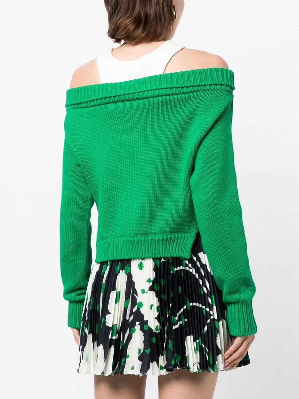 off-the-shoulder jumper - 4