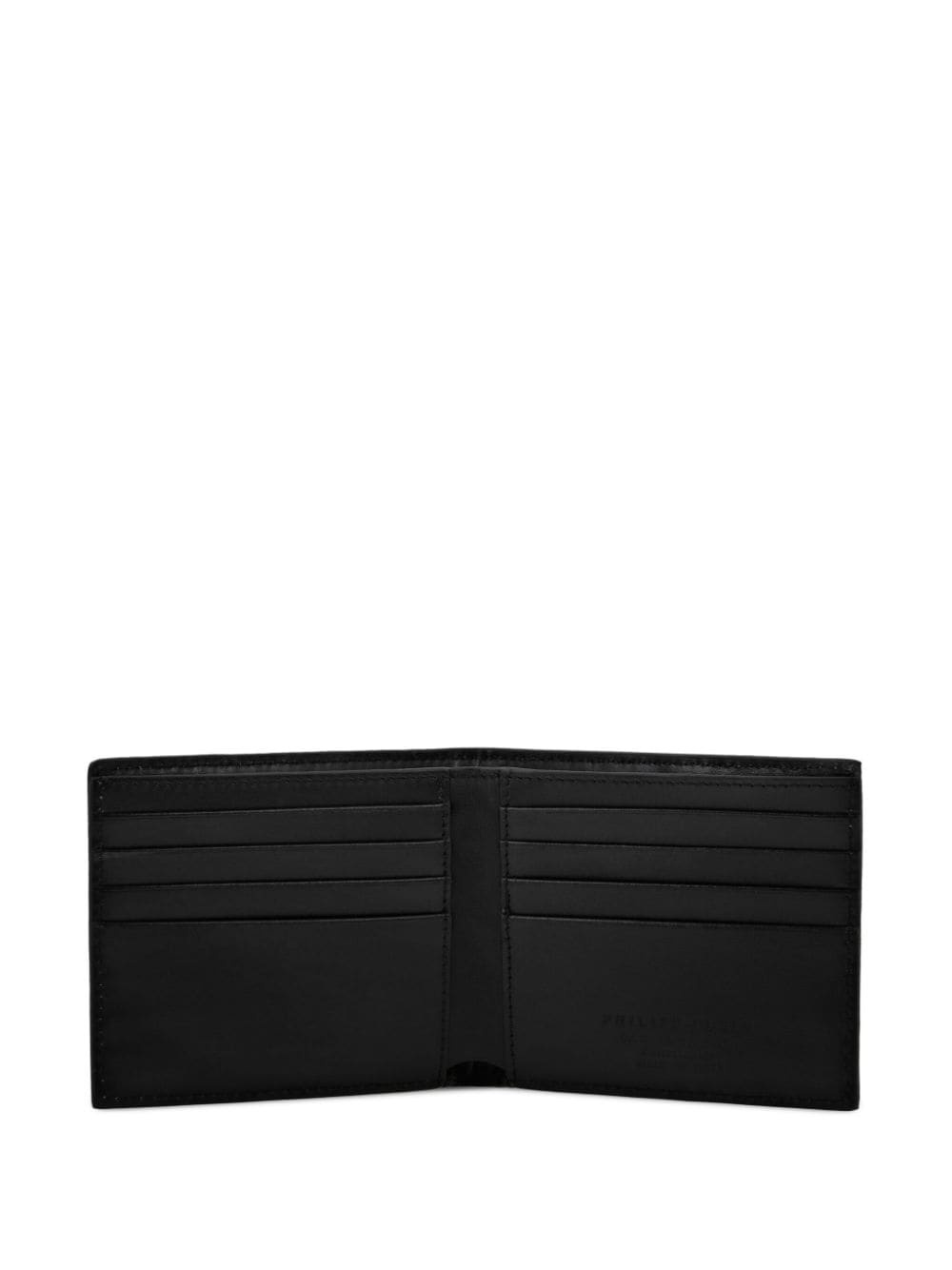 graffiti-print leather wallet - 4