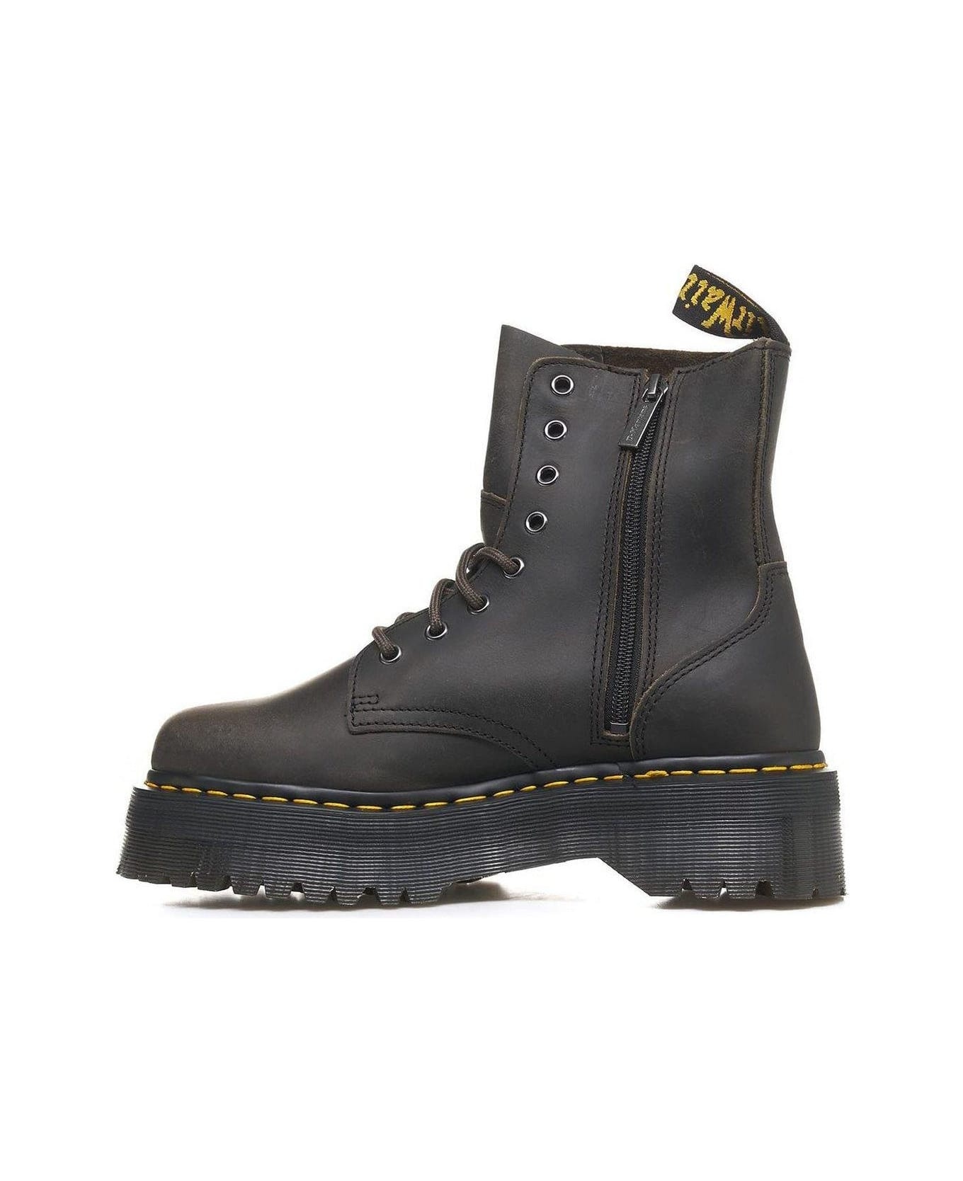 Jadon Platform Lace-up Boots - 4