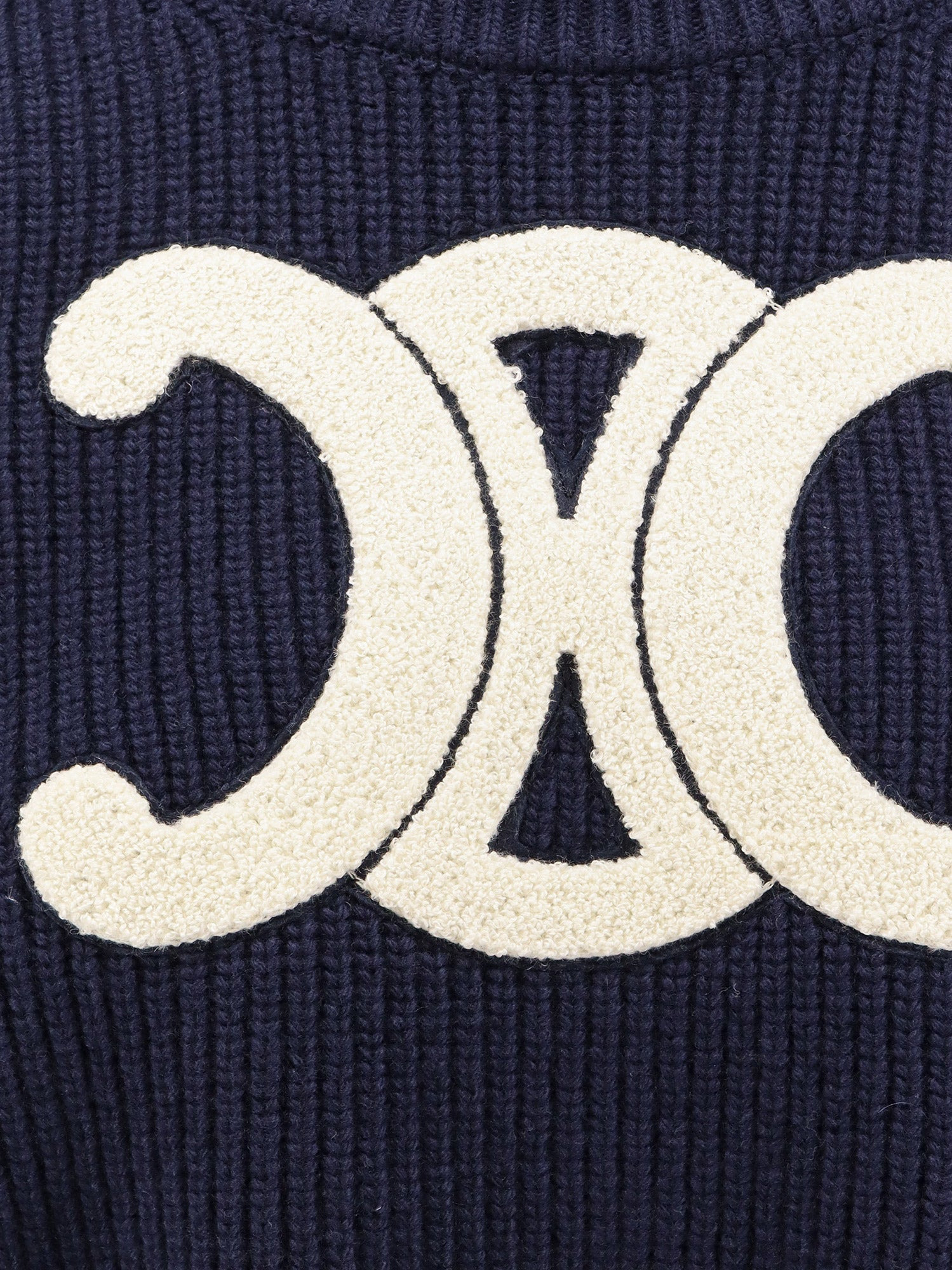 Celine Ribbed Wool Sweater - 3