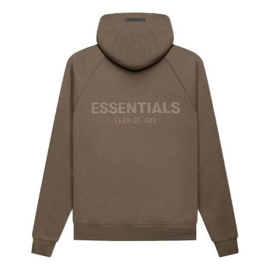 Fear of God Essentials FW21 Pullover Logo Hoodie 'Harvest' FOG-FW21-002 - 2
