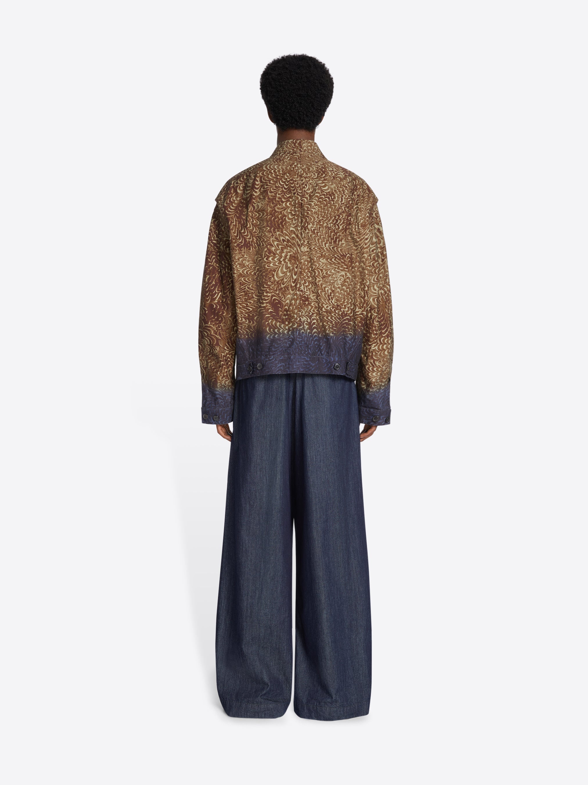 PRINTED COTTON JACKET - 4