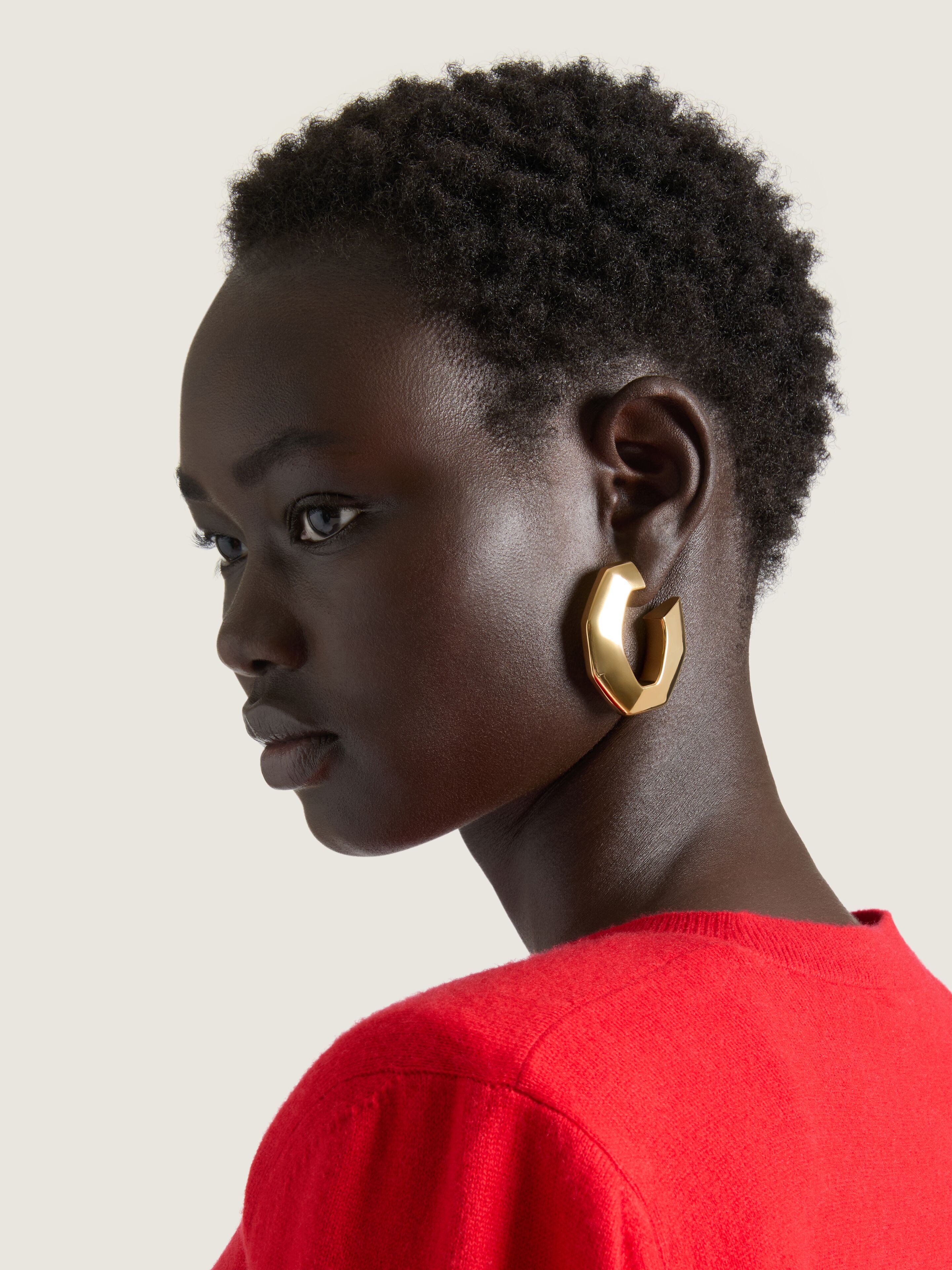 CHAIN EARRINGS IN METAL - 2