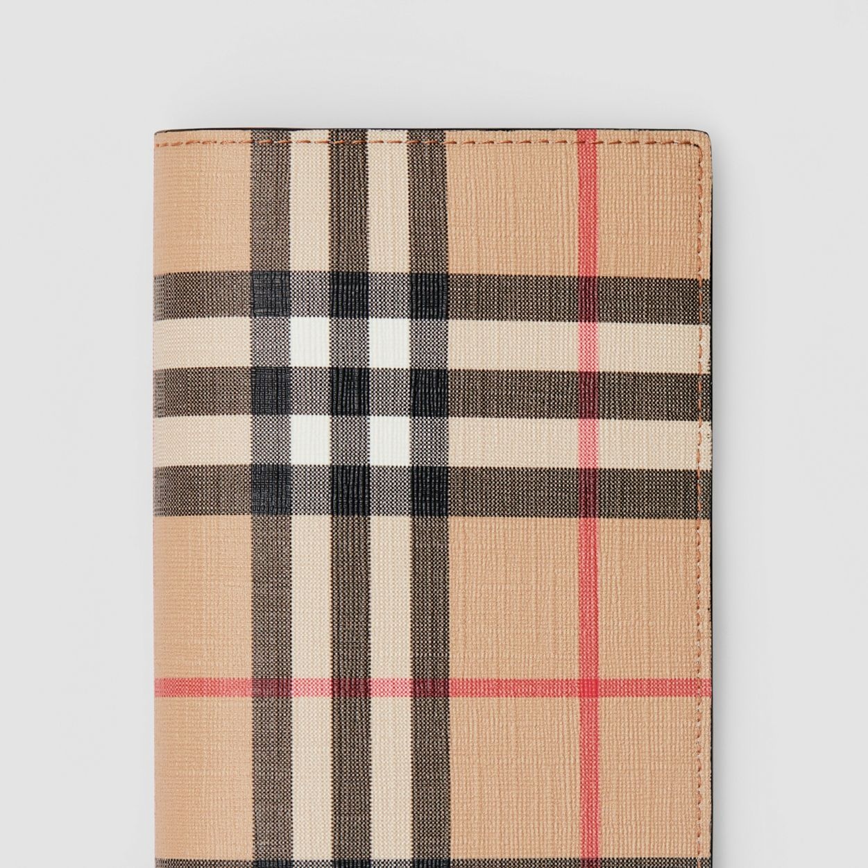 Vintage Check E-canvas Continental Wallet - 2