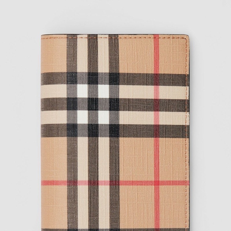 Burberry Vintage Check E-canvas Continental Wallet outlook