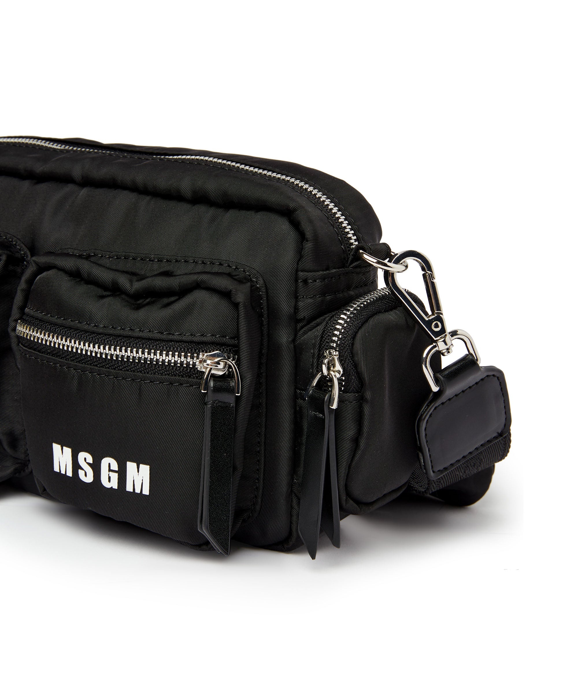Multi-pocket nylon camera bag - 4