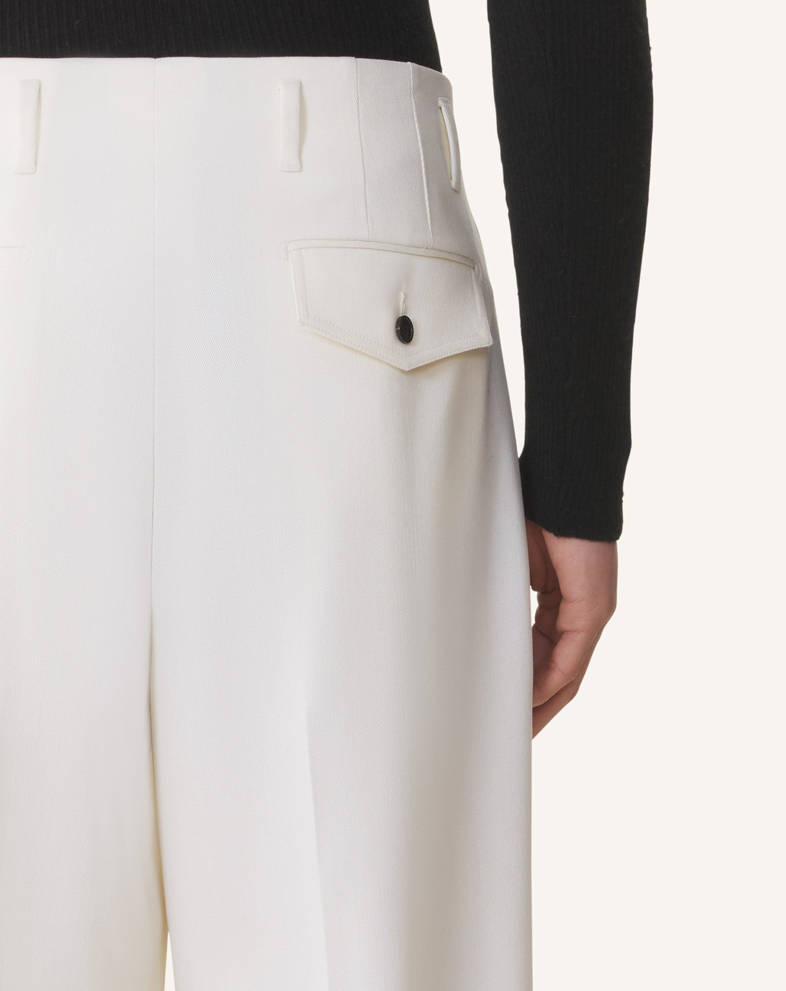 TRIPLE PLEATED PANTS - 5
