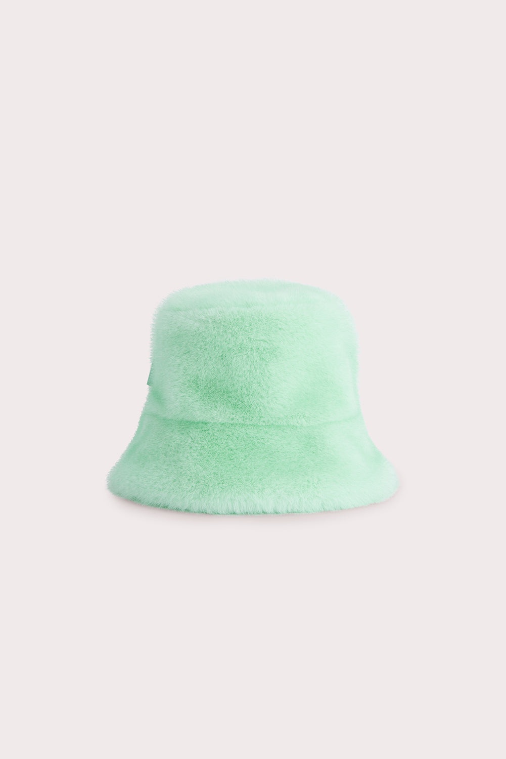 FLETCHER BUCKET HAT MINT FAUX FUR - 1