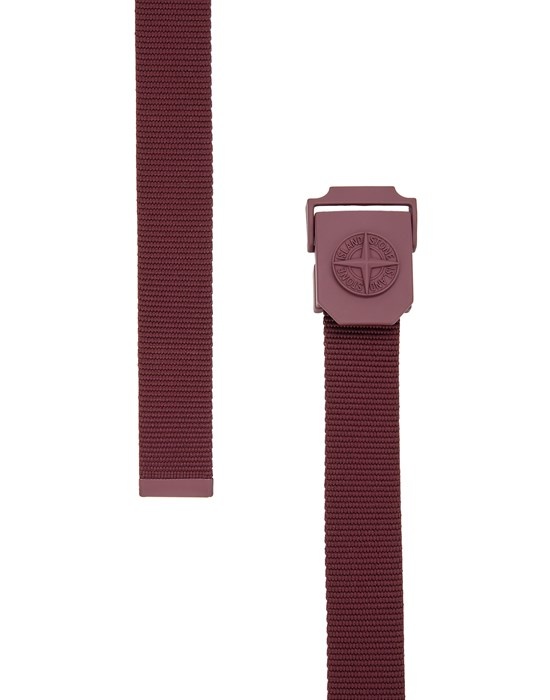 94071 TAPE BELT DARK BURGUNDY - 2