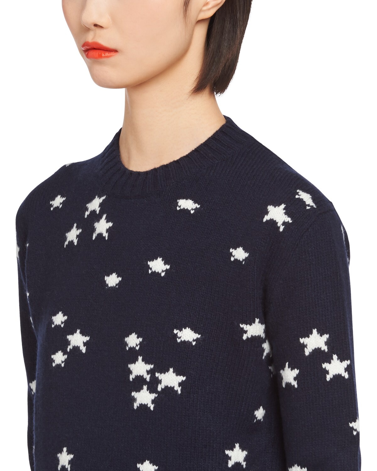 Wool and cashmere crew-neck sweater - 5