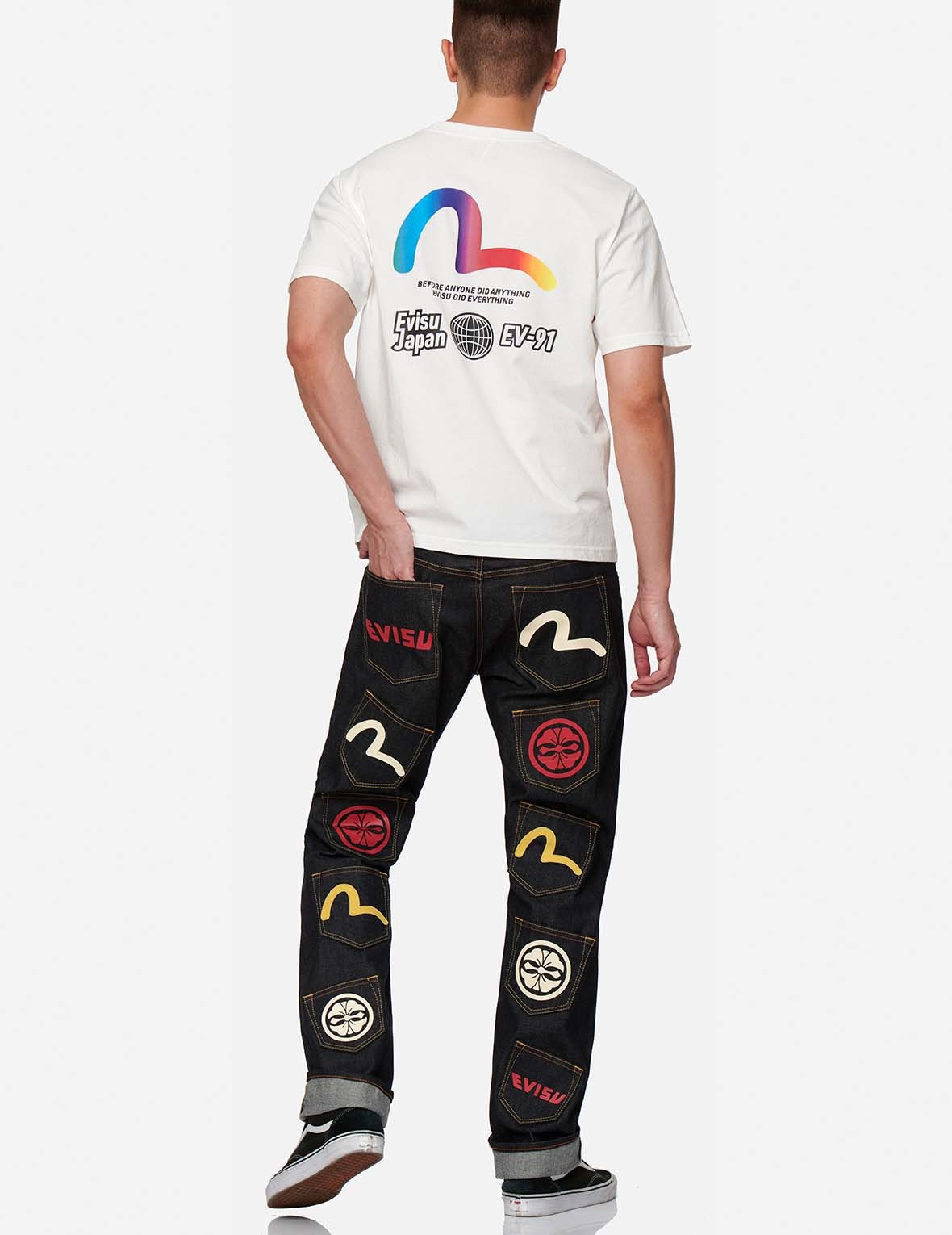 MULTI POCKET REGULAR STRAIGHT FIT JEANS #2008 - 3