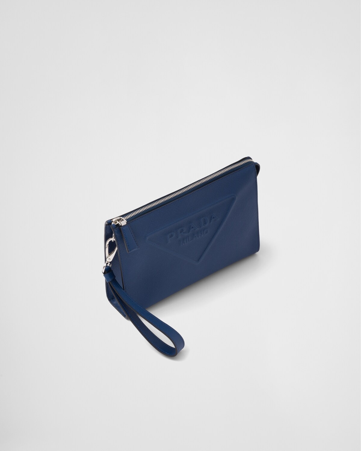 Saffiano leather pouch - 3