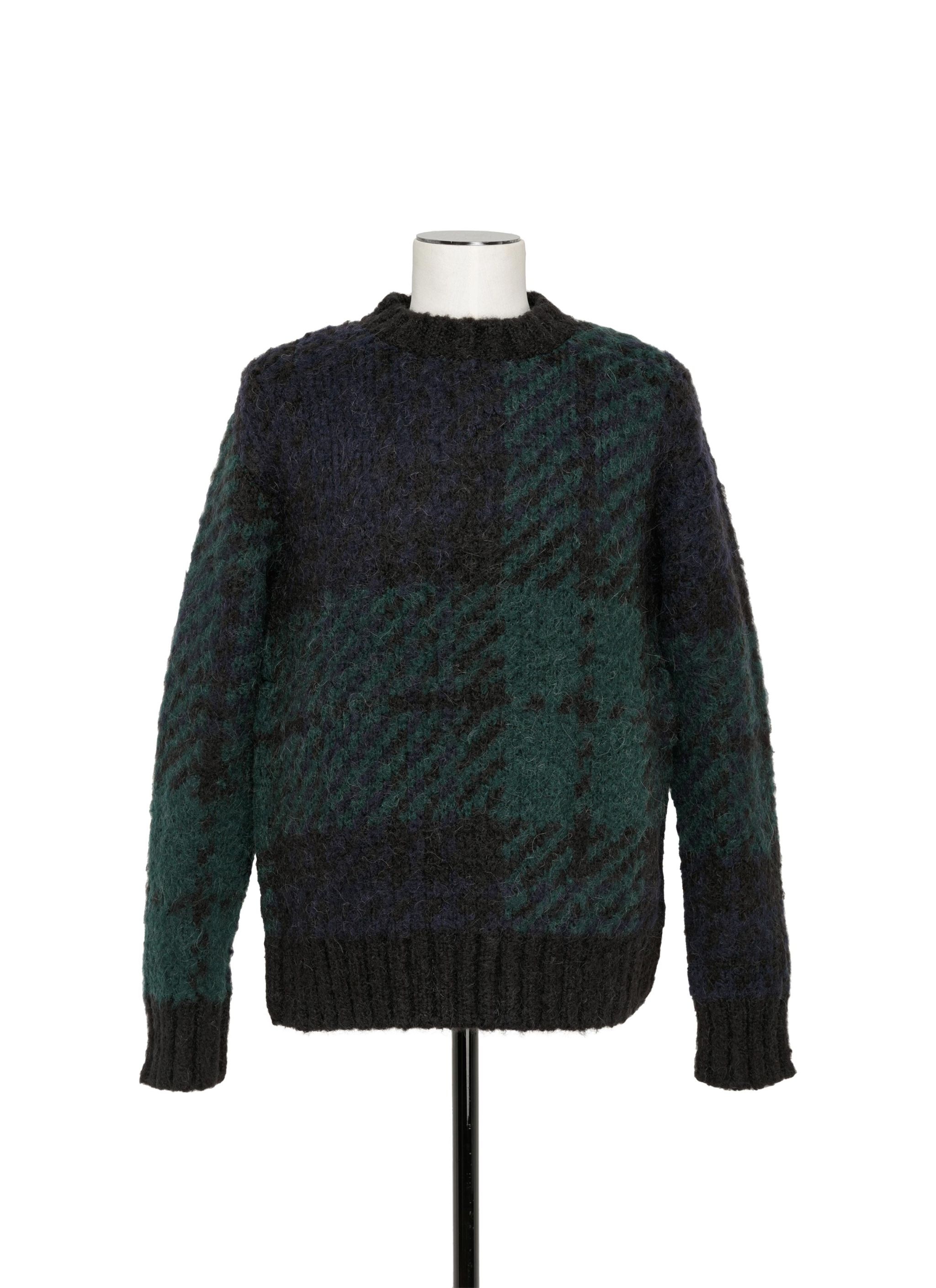 sacai Jacquard Knit Pullover | REVERSIBLE